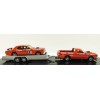 Road Ragers - 1971 Ford Falcon GT Ute & Trailer  & Falcon GTHO Phase III No 8D - Fred Gibson - Scale 1:64