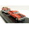 Road Ragers - 1971 Ford Falcon GT Ute & Trailer  & Falcon GTHO Phase III No 8D - Fred Gibson - Scale 1:64