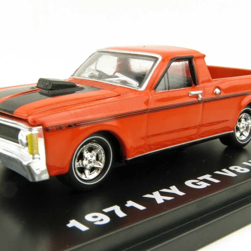 Road Ragers - 1971 Ford Falcon XY GT V8 Ute - Raw Orange - Scale 1:64