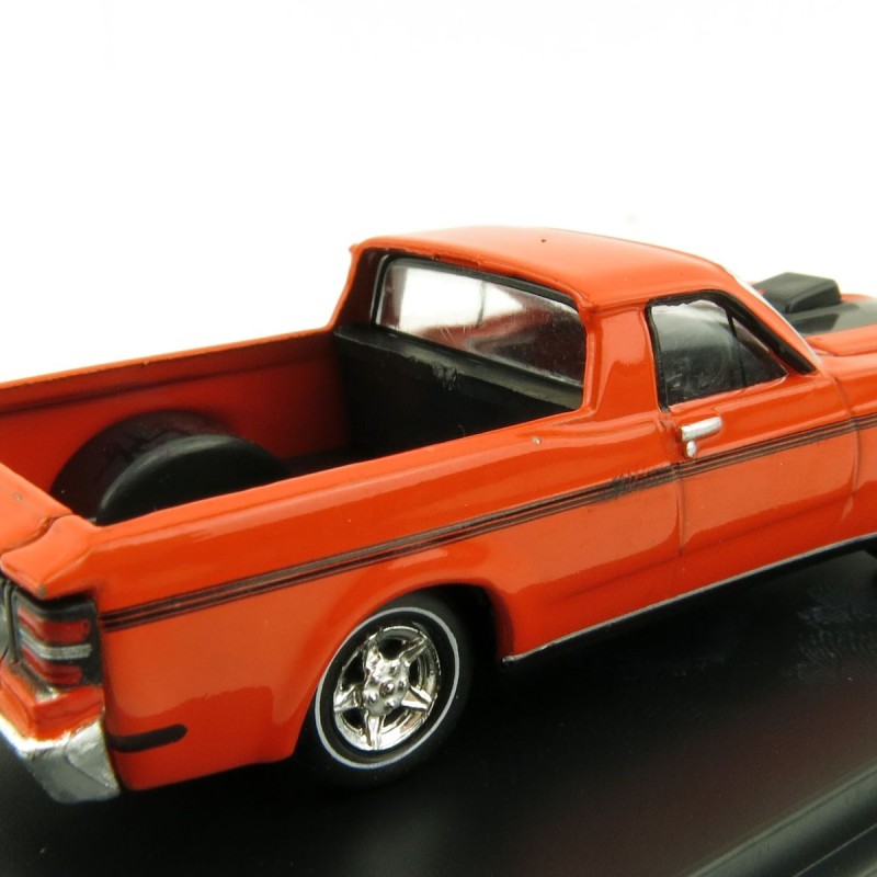Road Ragers - 1971 Ford Falcon XY GT V8 Ute - Raw Orange - Scale 1:64