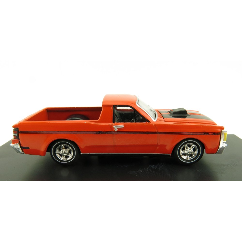Road Ragers - 1971 Ford Falcon XY GT V8 Ute - Raw Orange - Scale 1:64