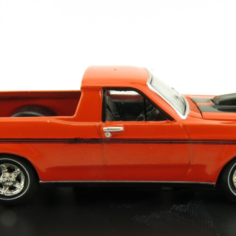 Road Ragers - 1971 Ford Falcon XY GT V8 Ute - Raw Orange - Scale 1:64