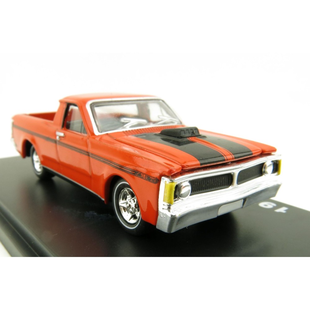 Road Ragers - 1971 Ford Falcon XY GT V8 Ute - Raw Orange - Scale 1:64