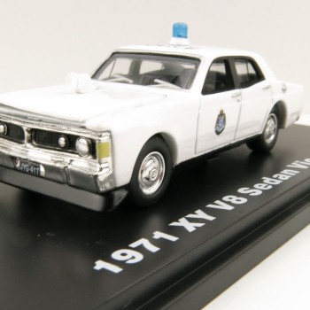 Road Ragers - 1971 Ford Falcon XY V8 Police Car - Victorian Police - Scale 1:64
