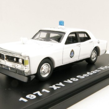Road Ragers - 1971 Ford Falcon XY V8 Police Car - Victorian Police - Scale 1:64