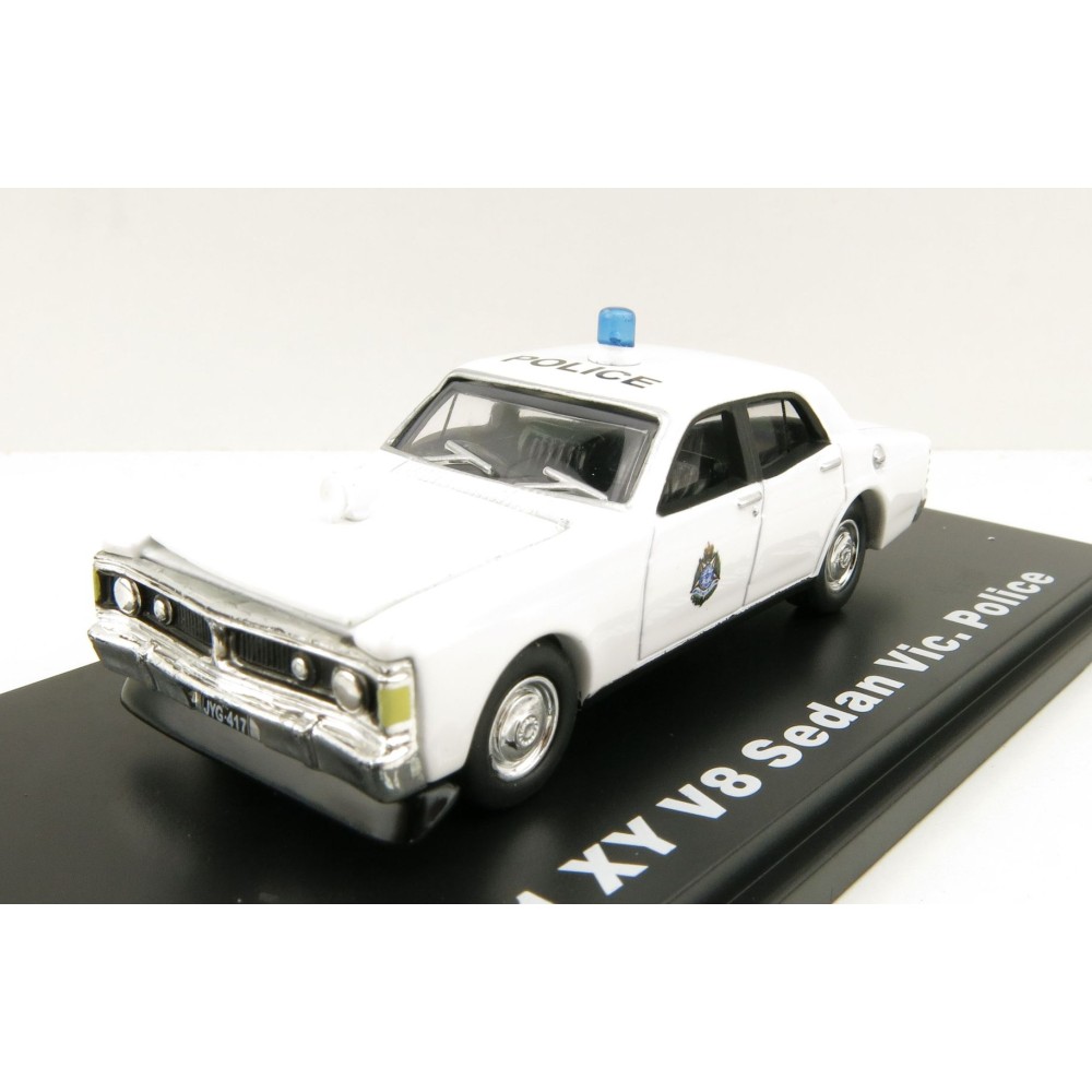 Road Ragers - 1971 Ford Falcon XY V8 Police Car - Victorian Police - Scale 1:64
