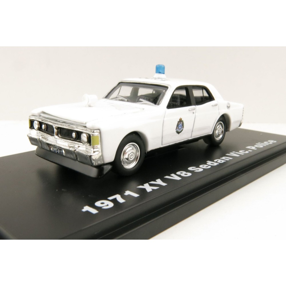 Road Ragers - 1971 Ford Falcon XY V8 Police Car - Victorian Police - Scale 1:64