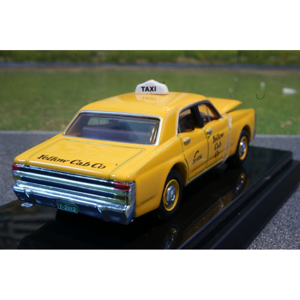 Road Ragers - 1971 XY Ford Falcon Brisbane Yellow Cab Taxi - Scale 1:64
