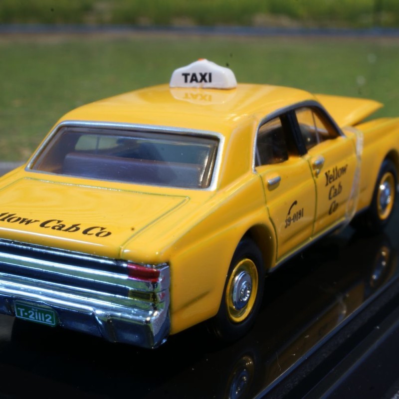 Road Ragers - 1971 XY Ford Falcon Brisbane Yellow Cab Taxi - Scale 1:64