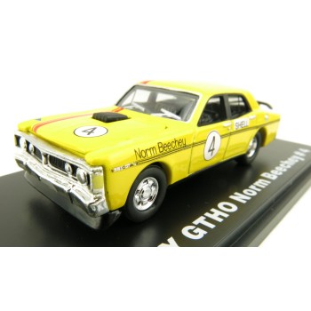 Road Ragers - 1972 Ford Falcon XY GTHO Phase 3 - Norm Beechey - Shell Yellow - Scale 1:64