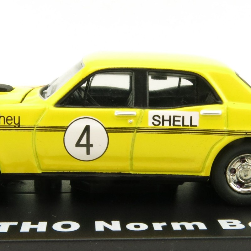 Road Ragers - 1972 Ford Falcon XY GTHO Phase 3 - Norm Beechey - Shell Yellow - Scale 1:64