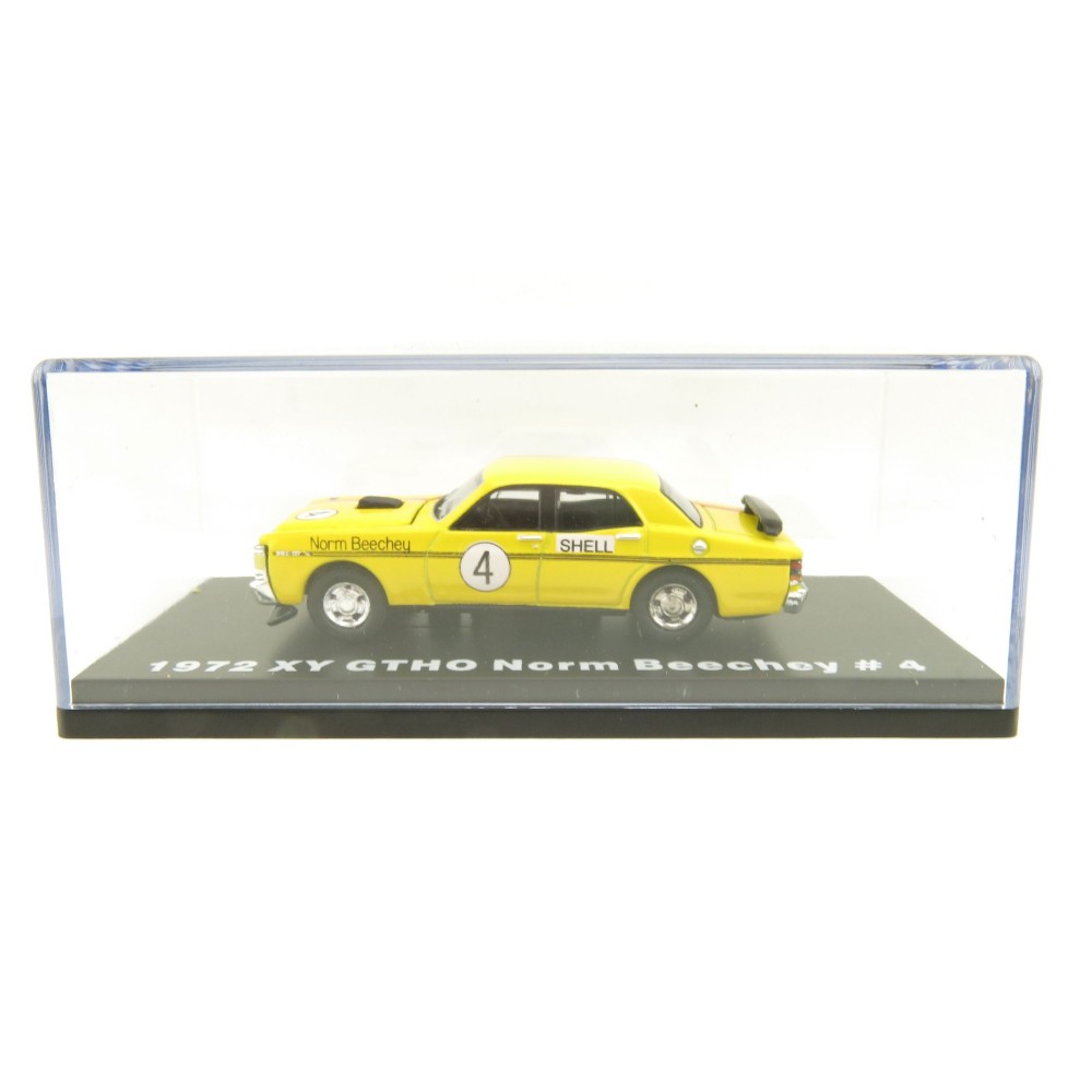 Road Ragers - 1972 Ford Falcon XY GTHO Phase 3 - Norm Beechey - Shell Yellow - Scale 1:64