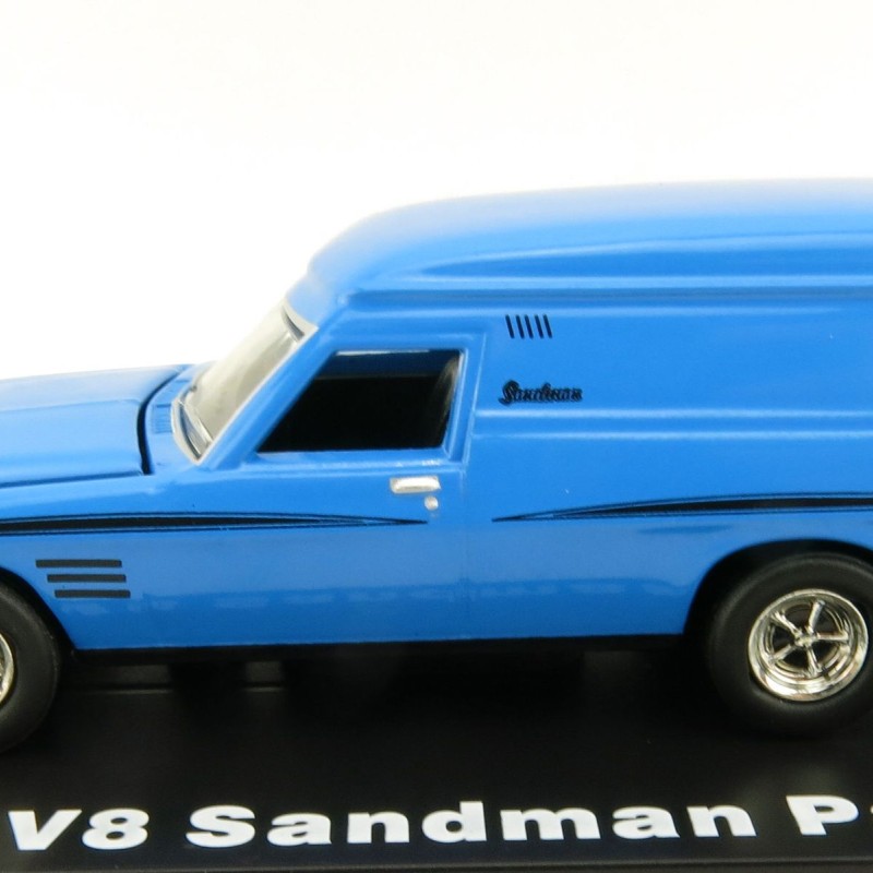 Road Ragers - 1972 Holden HQ V8 Sandman Panel Van Azure Blue - Scale 1:64