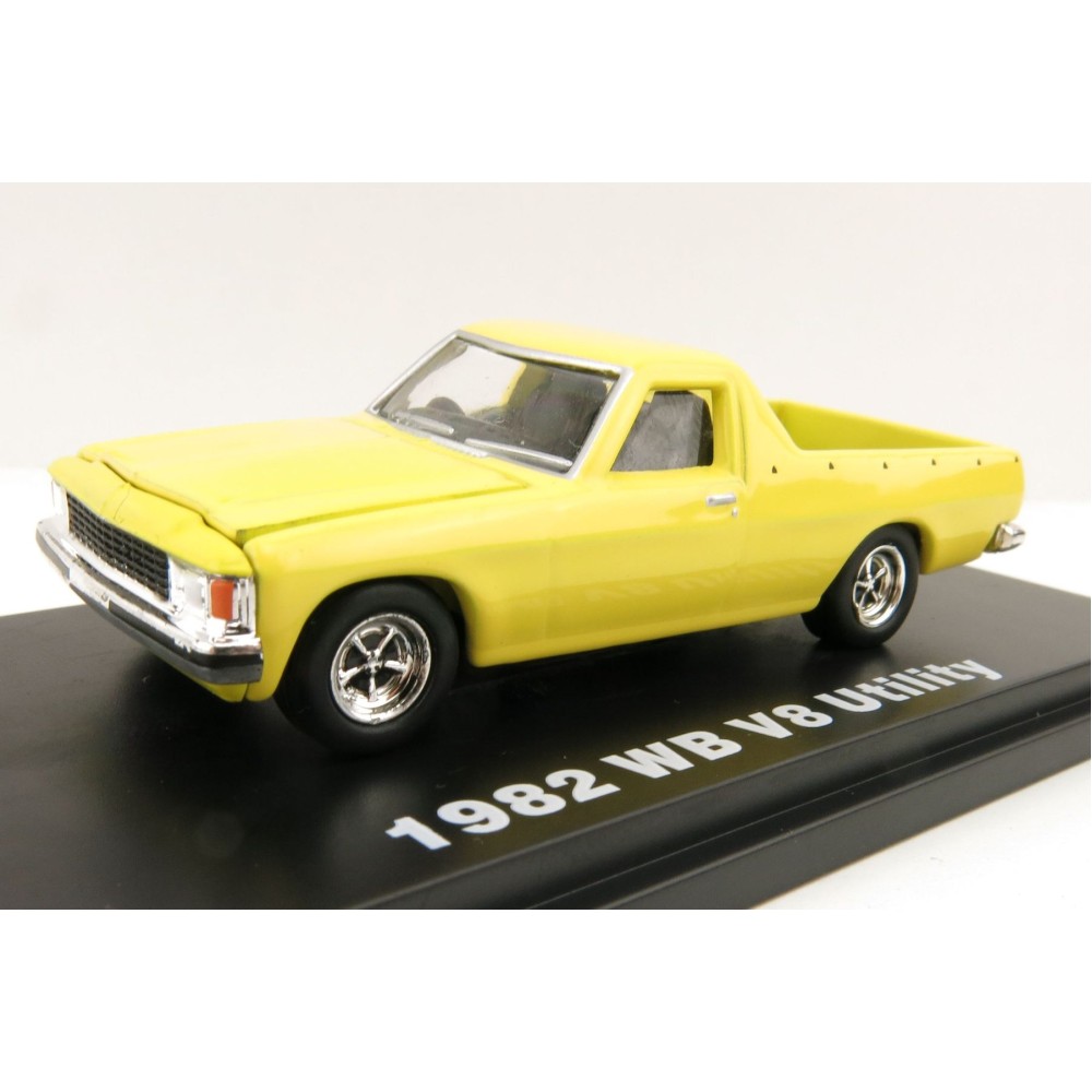 Road Ragers - 1982 Holden WB V8 Ute - Cameo Yellow - Scale 1:64
