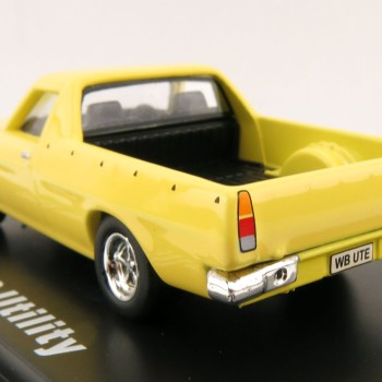 Road Ragers - 1982 Holden WB V8 Ute - Cameo Yellow - Scale 1:64