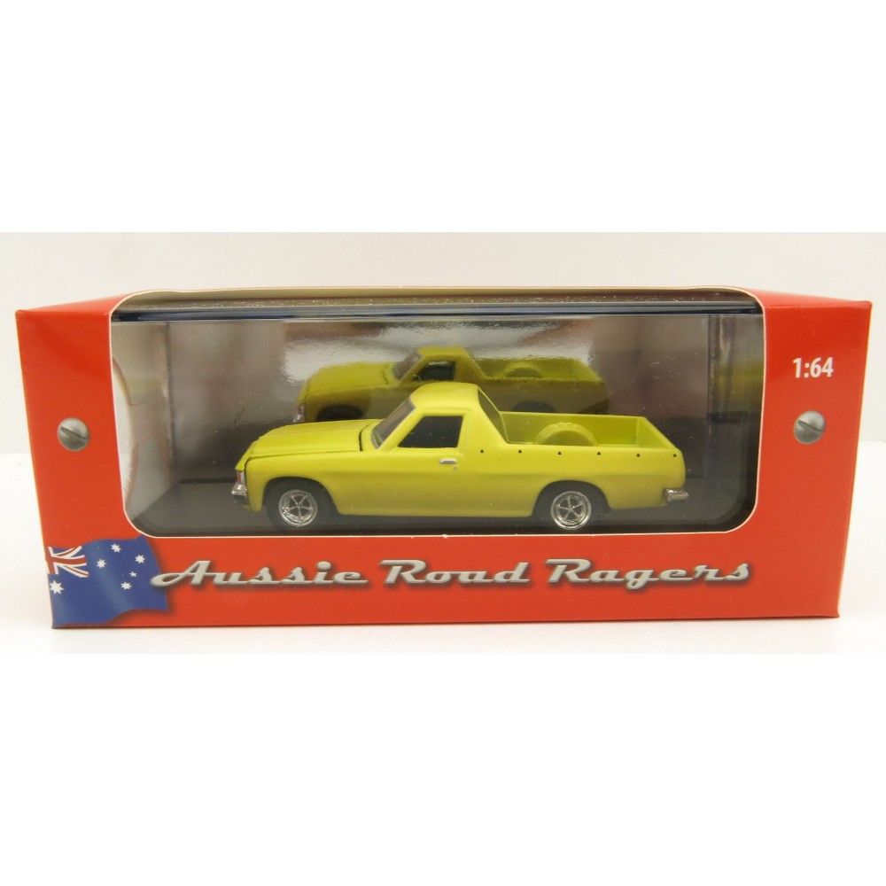 Road Ragers - 1982 Holden WB V8 Ute - Cameo Yellow - Scale 1:64