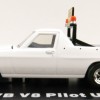 Road Ragers - 1982 Holden WB V8 Ute - Pilot Vehicle Oversize - Glacier White - Scale 1:64