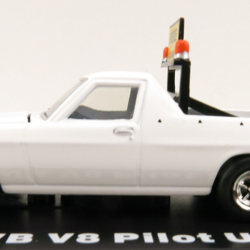 Road Ragers - 1982 Holden WB V8 Ute - Pilot Vehicle Oversize - Glacier White - Scale 1:64