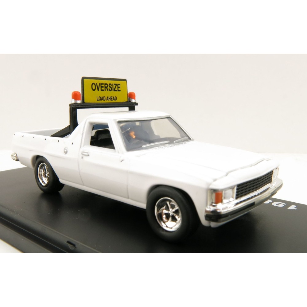 Road Ragers - 1982 Holden WB V8 Ute - Pilot Vehicle Oversize - Glacier White - Scale 1:64
