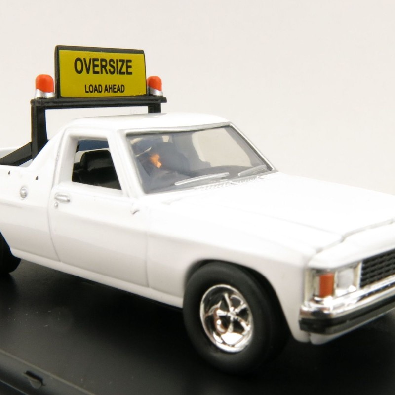 Road Ragers - 1982 Holden WB V8 Ute - Pilot Vehicle Oversize - Glacier White - Scale 1:64