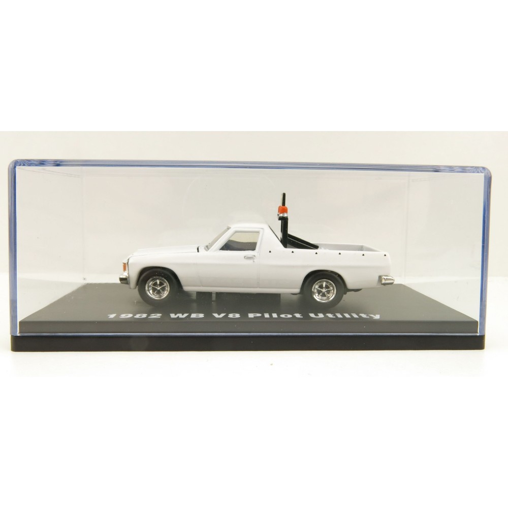 Road Ragers - 1982 Holden WB V8 Ute - Pilot Vehicle Oversize - Glacier White - Scale 1:64