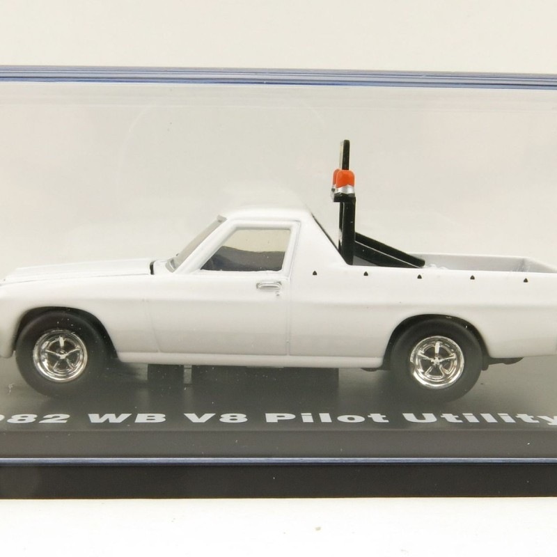 Road Ragers - 1982 Holden WB V8 Ute - Pilot Vehicle Oversize - Glacier White - Scale 1:64