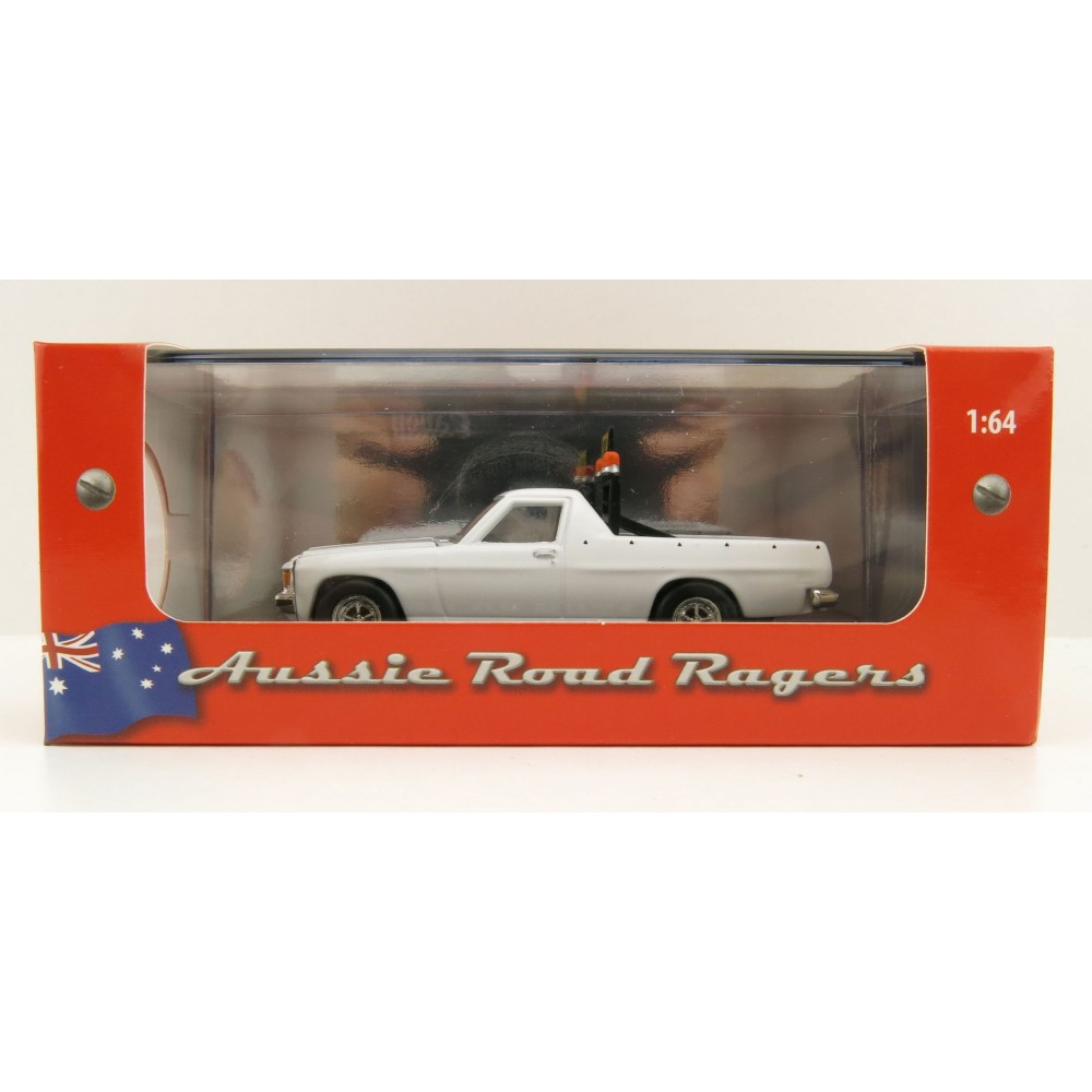Road Ragers - 1982 Holden WB V8 Ute - Pilot Vehicle Oversize - Glacier White - Scale 1:64