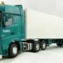 Road Ragers 75408 - Australian Toll Mercedes Actros 6x4 Prime Mover with Refrigerated Trailer Toll - Scale 1:50