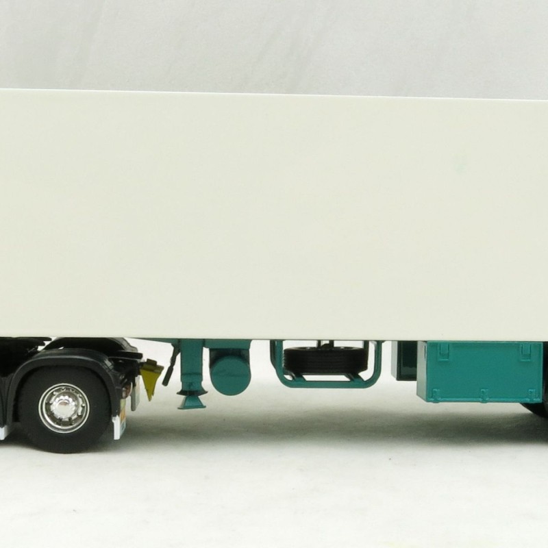 Road Ragers 75408 - Australian Toll Mercedes Actros 6x4 Prime Mover with Refrigerated Trailer Toll - Scale 1:50