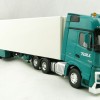 Road Ragers 75408 - Australian Toll Mercedes Actros 6x4 Prime Mover with Refrigerated Trailer Toll - Scale 1:50