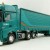 Road Ragers 75409 - Australian Toll Mercedes Actros 6x4 Prime Mover with Tautliner Trailer Toll - Scale 1:50