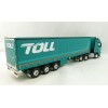 Road Ragers 75409 - Australian Toll Mercedes Actros 6x4 Prime Mover with Tautliner Trailer Toll - Scale 1:50