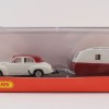 Road Ragers - Australian 1953 Holden FJ Sedan & Highway Cruiser Caravan Set - H0 Scale 1:87