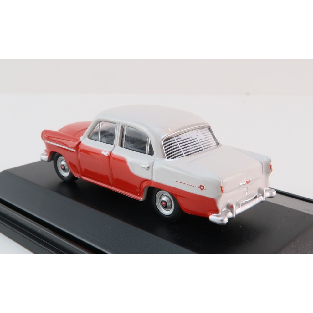 Road Ragers - Australian 1958 Holden FC Sedan Flame Red India Ivory H0 Scale 1:87 