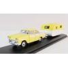 Road Ragers - Australian 1960 Holden FB Sedan & Highway Cruiser Caravan Set - H0 Scale 1:87 