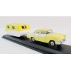 Road Ragers - Australian 1960 Holden FB Sedan & Highway Cruiser Caravan Set - H0 Scale 1:87 