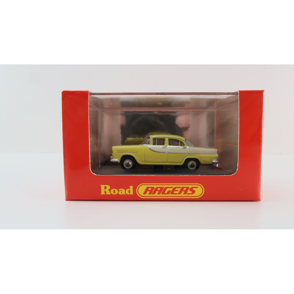 Road Ragers - Australian 1960 Holden FB Sedan Satellite Yellow - H0 Scale 1:87