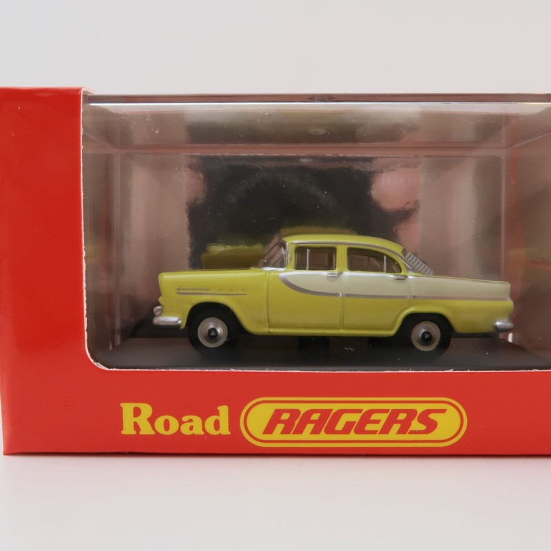 Road Ragers - Australian 1960 Holden FB Sedan Satellite Yellow - H0 Scale 1:87