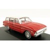 Road Ragers - Australian 1962 Ford XL Falcon Station Wagon in Woomera Red - H0 Scale 1:87