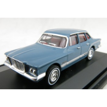 Road Ragers - Australian 1962 Valiant Chrysler S Series Sedan - Gambier Blue - H0 Scale 1:87