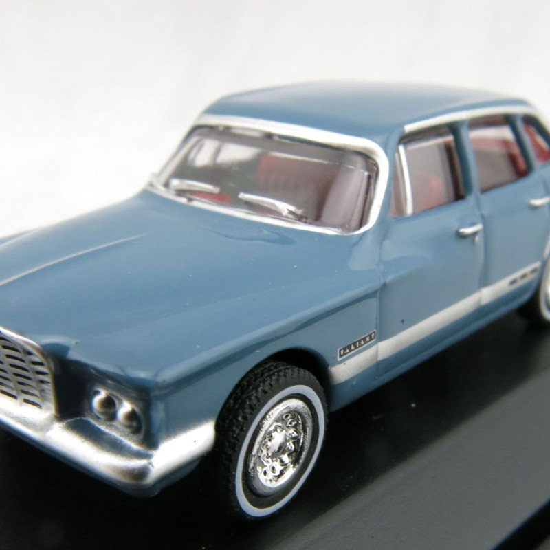 Road Ragers - Australian 1962 Valiant Chrysler S Series Sedan - Gambier Blue - H0 Scale 1:87