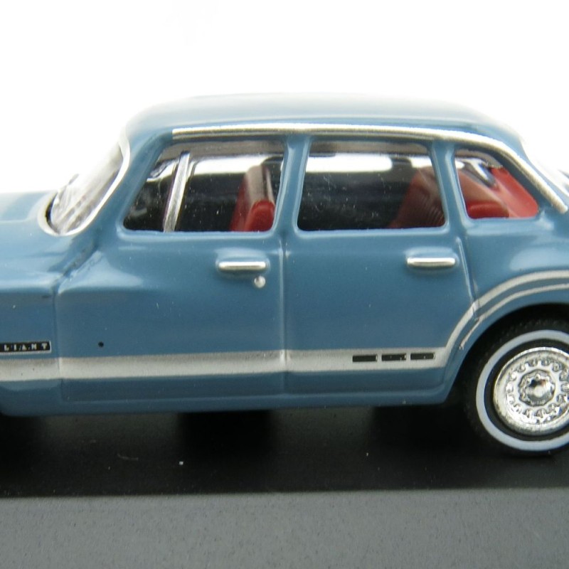 Road Ragers - Australian 1962 Valiant Chrysler S Series Sedan - Gambier Blue - H0 Scale 1:87