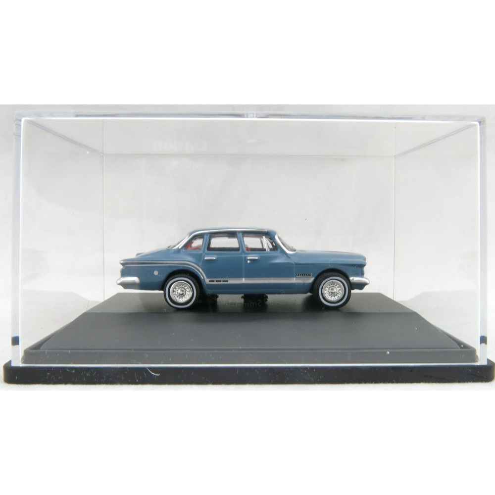 Road Ragers - Australian 1962 Valiant Chrysler S Series Sedan - Gambier Blue - H0 Scale 1:87