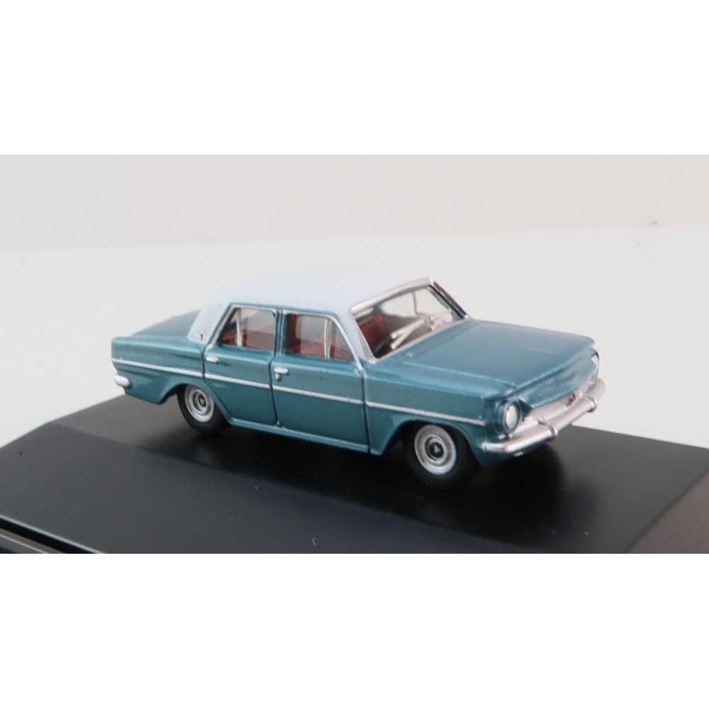 Road Ragers Australian 1963 Holden EH Sedan Portsea Blue Folwers White H0 Scale 1:87