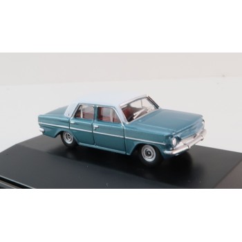 Road Ragers Australian 1963 Holden EH Sedan Portsea Blue Folwers White H0 Scale 1:87