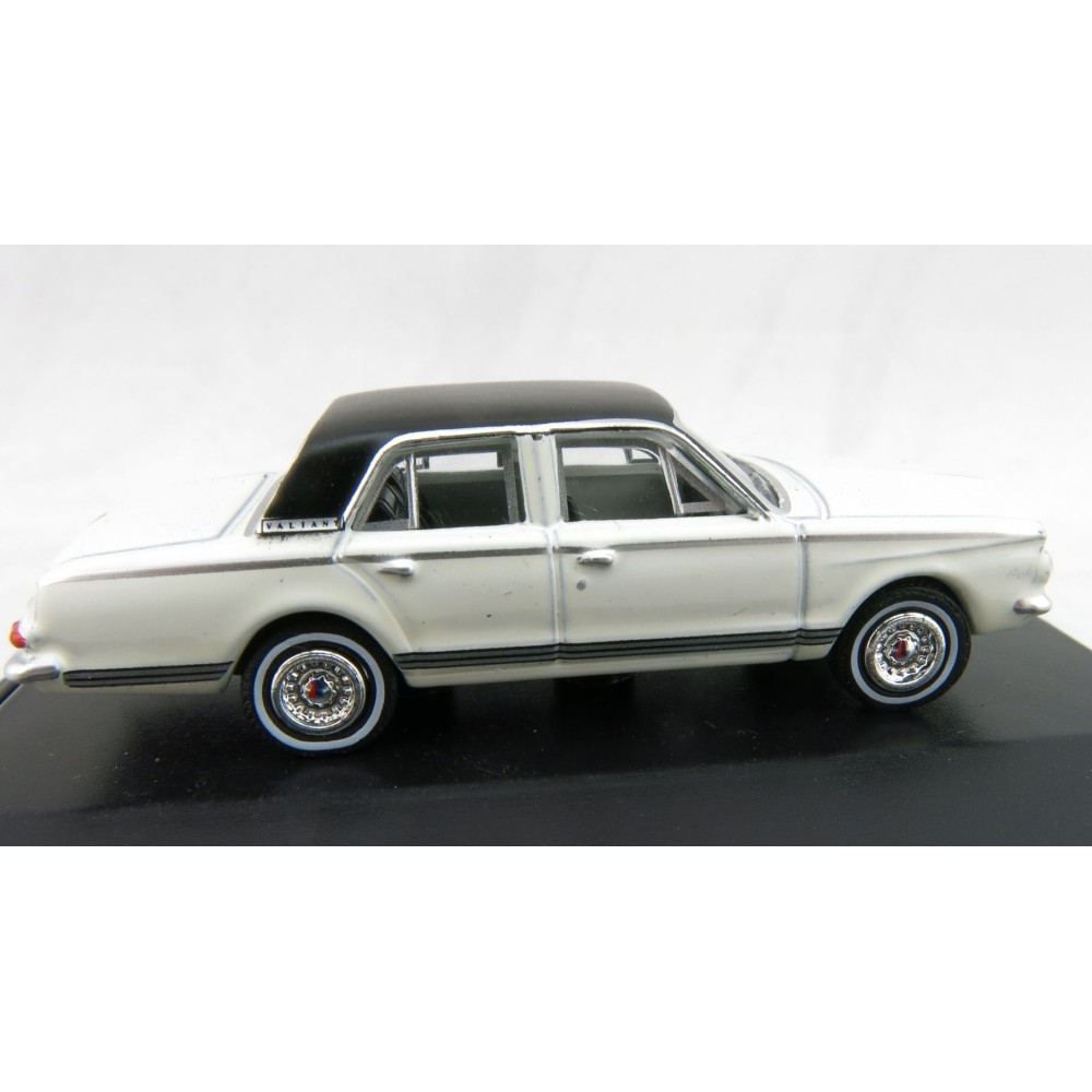 Road Ragers - Australian 1963 Valiant Chrysler AP5 Regal Sedan - Alpine White - H0 Scale 1:87