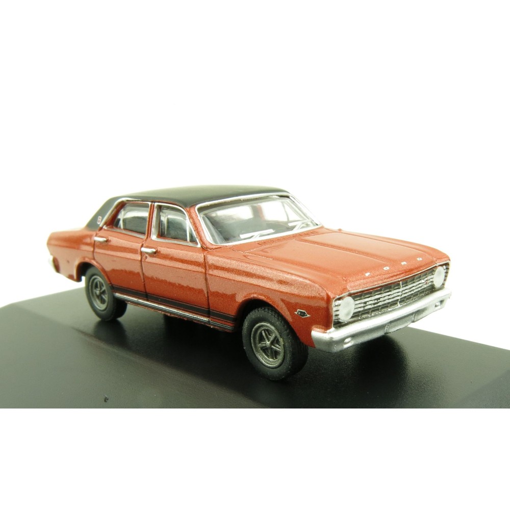 Road Ragers - Australian 1967 Ford XR Falcon GT Sedan in Russet Bronze  - H0 Scale 1:87