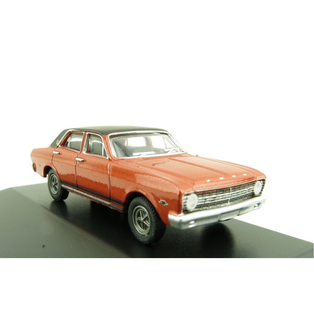 Road Ragers - Australian 1967 Ford XR Falcon GT Sedan in Russet Bronze  - H0 Scale 1:87