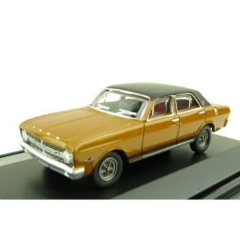 Road Ragers - Australian 1968 Ford XT Falcon GT Sedan in GT Gold  - H0 Scale 1:87