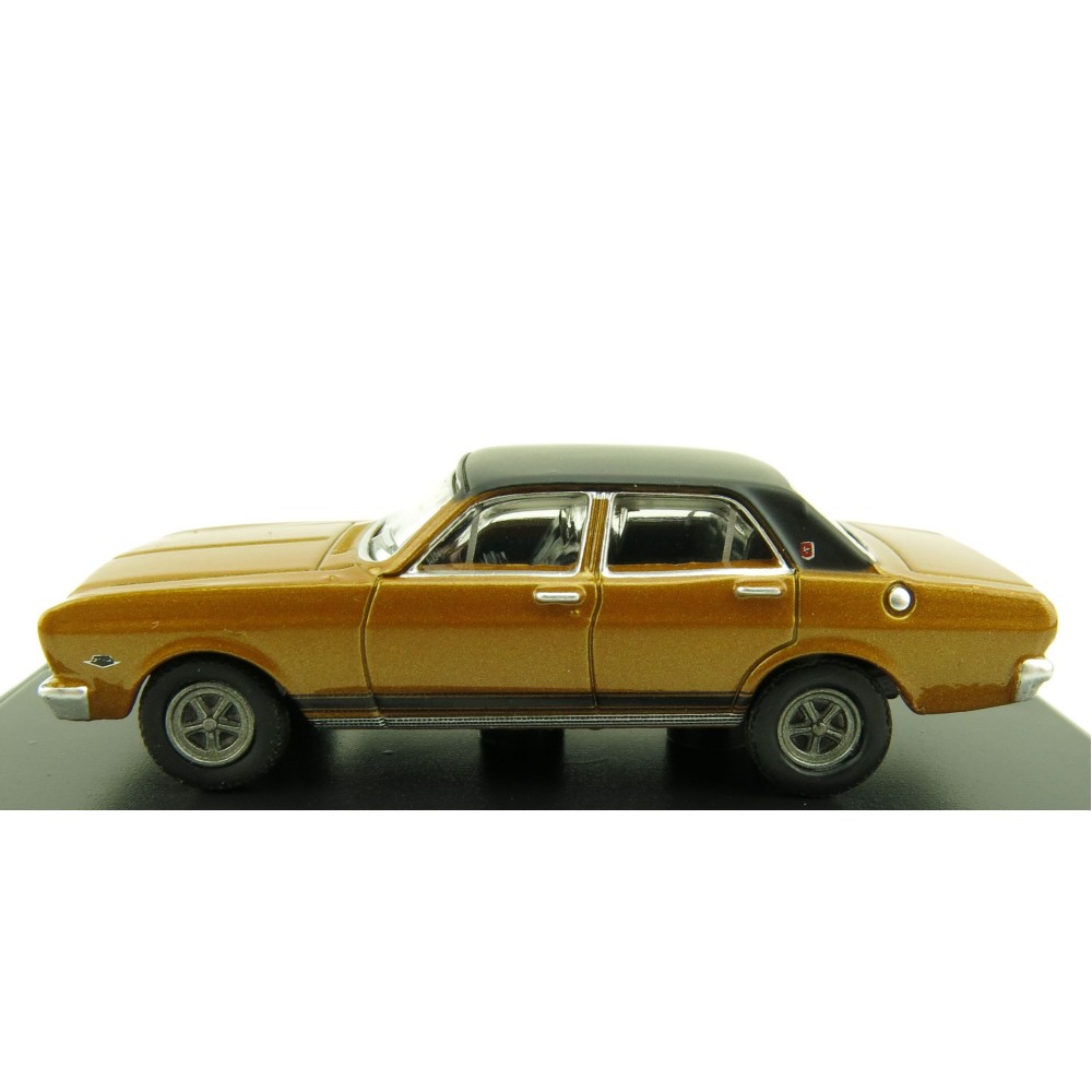 Road Ragers - Australian 1968 Ford XT Falcon GT Sedan in GT Gold  - H0 Scale 1:87